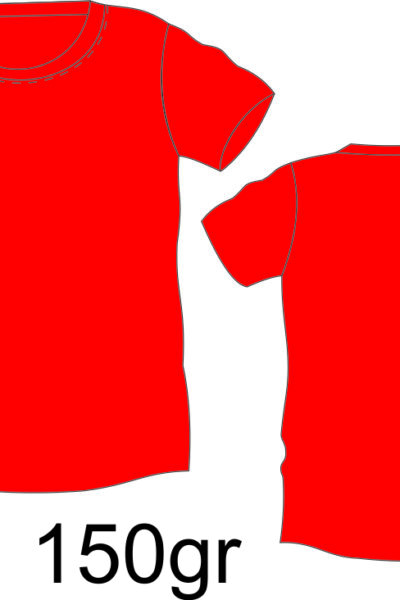 T-shirt 150 gr - pakiet 10szt