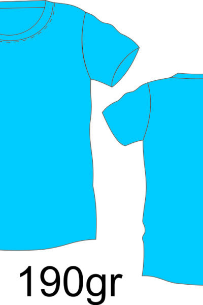T-shirt 190 gr - pakiet 10szt