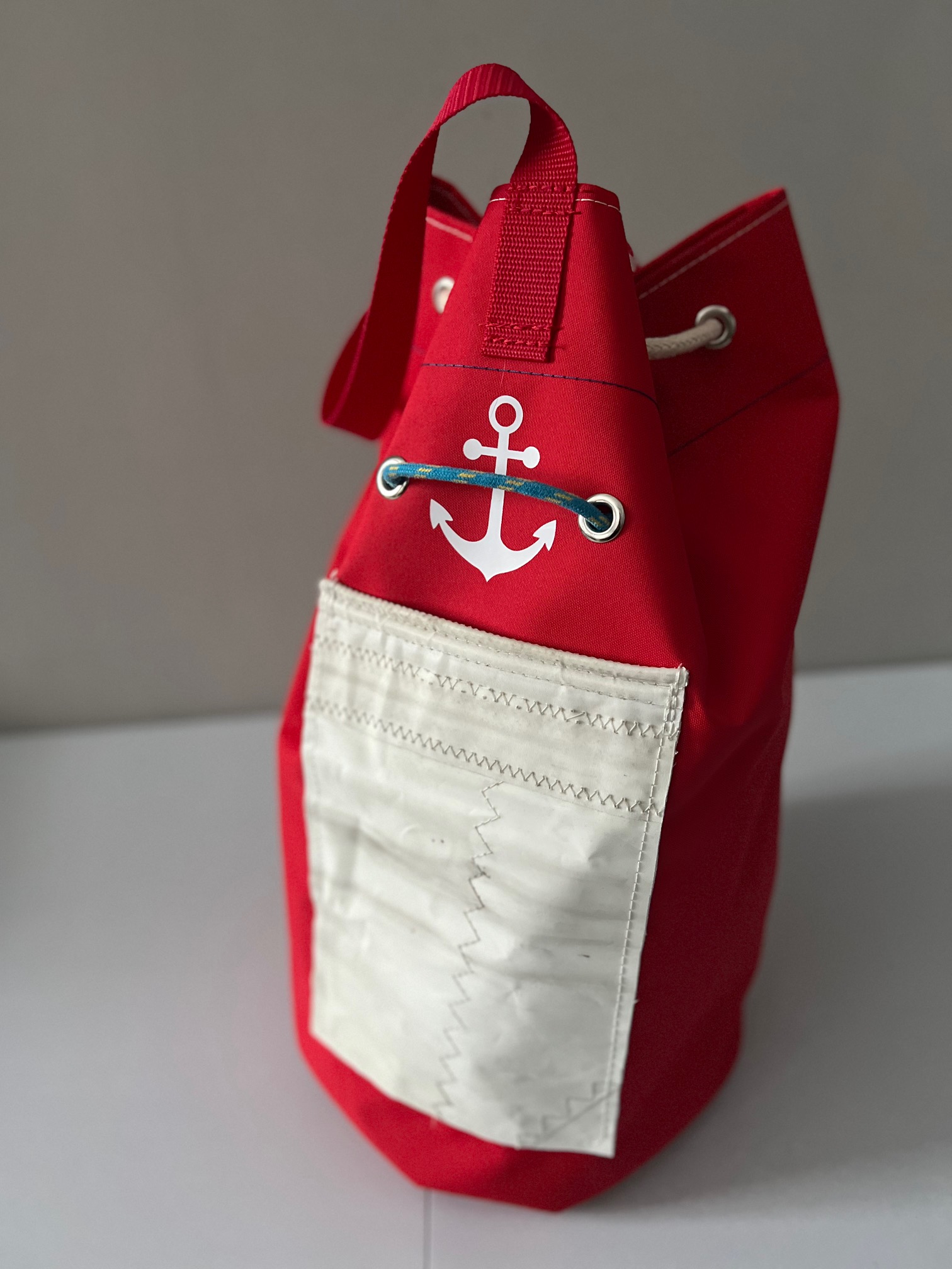 Worek żeglarski MIDI czerwony